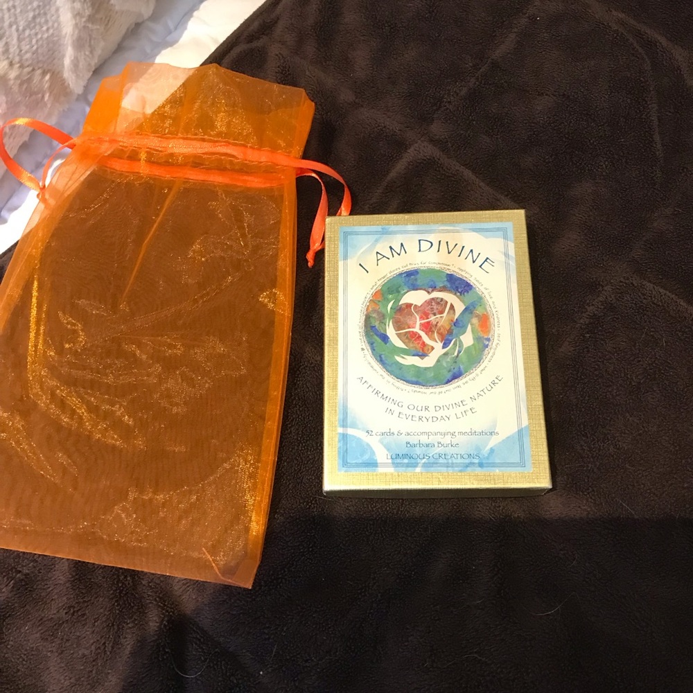 I AM DIVINE oracle card deck and guidebook